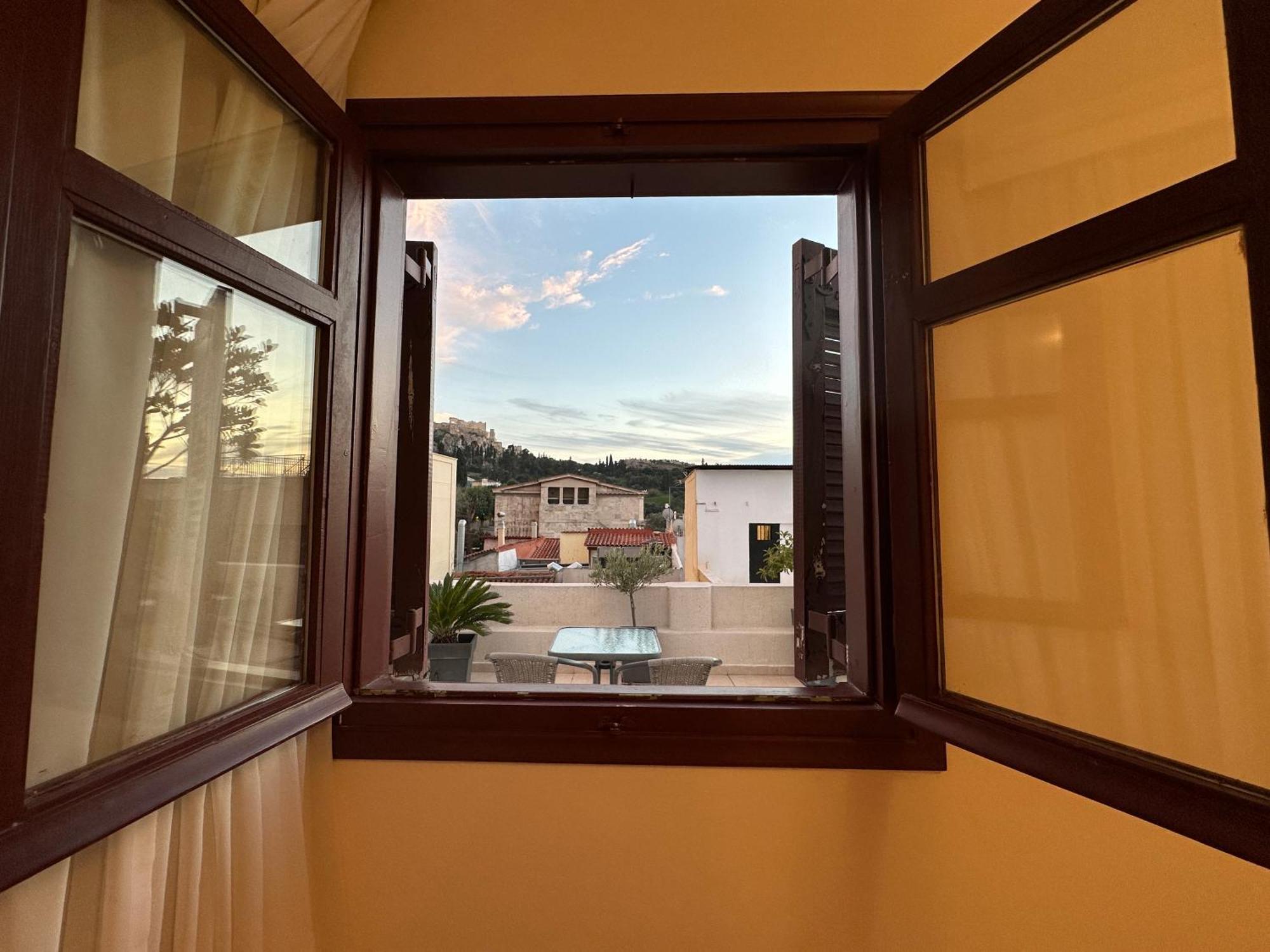 Bed and Breakfast Theasis Athen Exterior foto